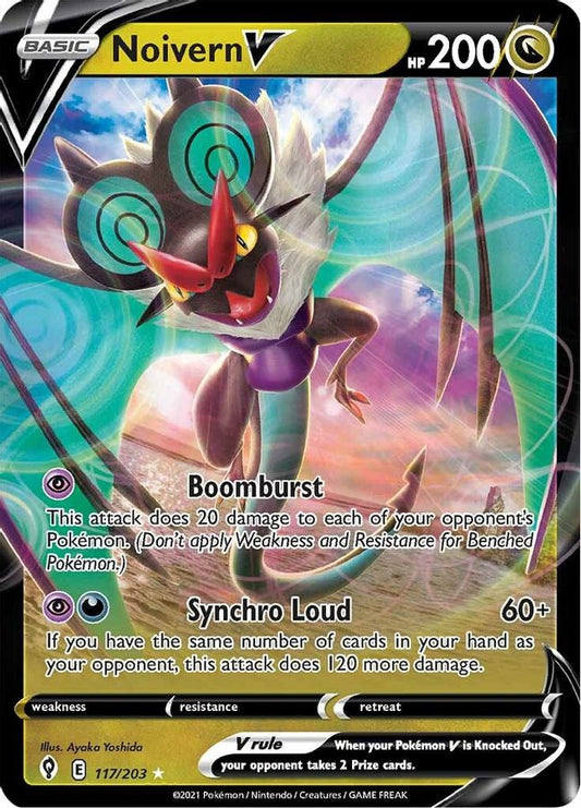 Noivern V 117/203 - Monster Mart - Pokémon Cards Australia