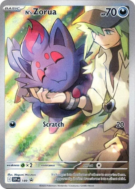 N's Zorua 189 Sealed - Monster Mart - Pokémon Cards Australia
