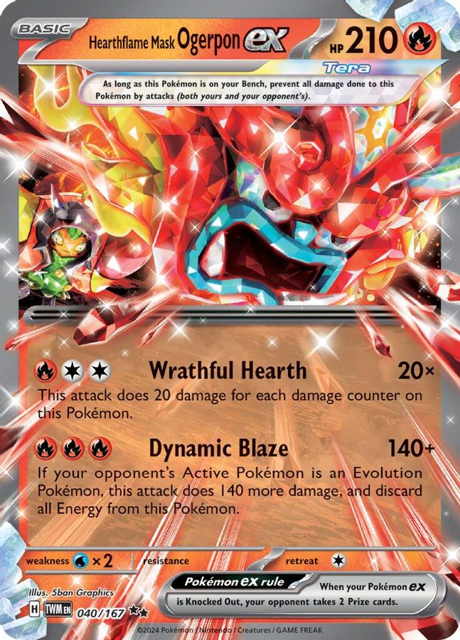 Buy Ogerpon EX 040/167 | Monster Mart