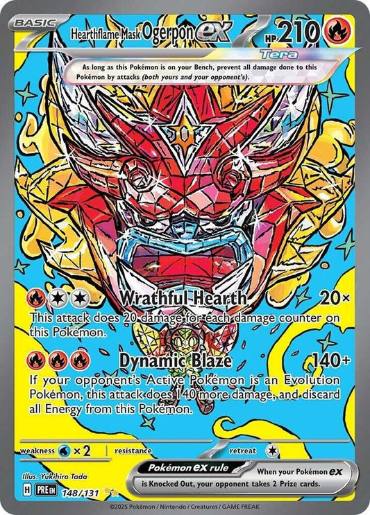 Ogerpon EX 148/131 - Monster Mart - Pokémon Cards Australia
