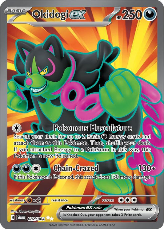 Okidogi EX 082/064 - Monster Mart - Pokémon Cards Australia