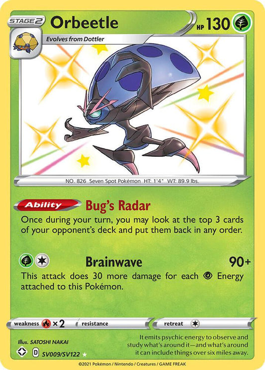 Orbeetle SV009/SV122 - Monster Mart - Pokémon Cards Australia