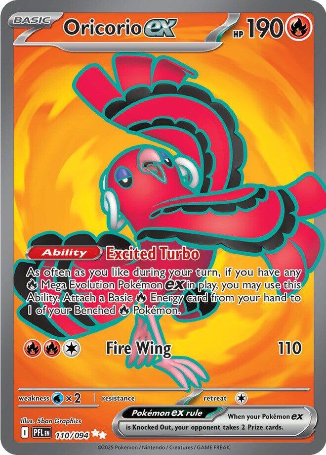 Oricorio EX 110/094 - Monster Mart - Pokémon Cards Australia Pokemon Cards