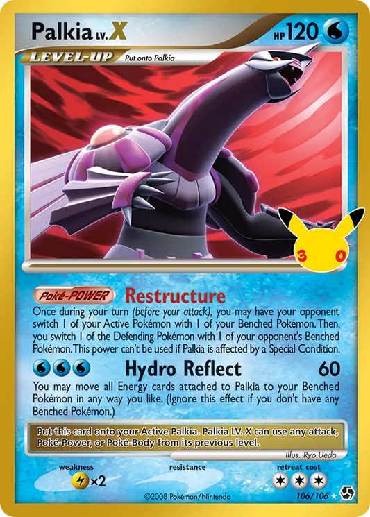 Palkia LV.X 106/106 - Monster Mart - Pokémon Cards Australia