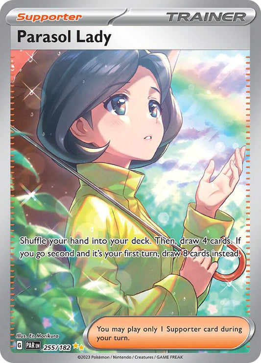 Parasol Lady 255/182 - Monster Mart - Pokémon Cards Australia
