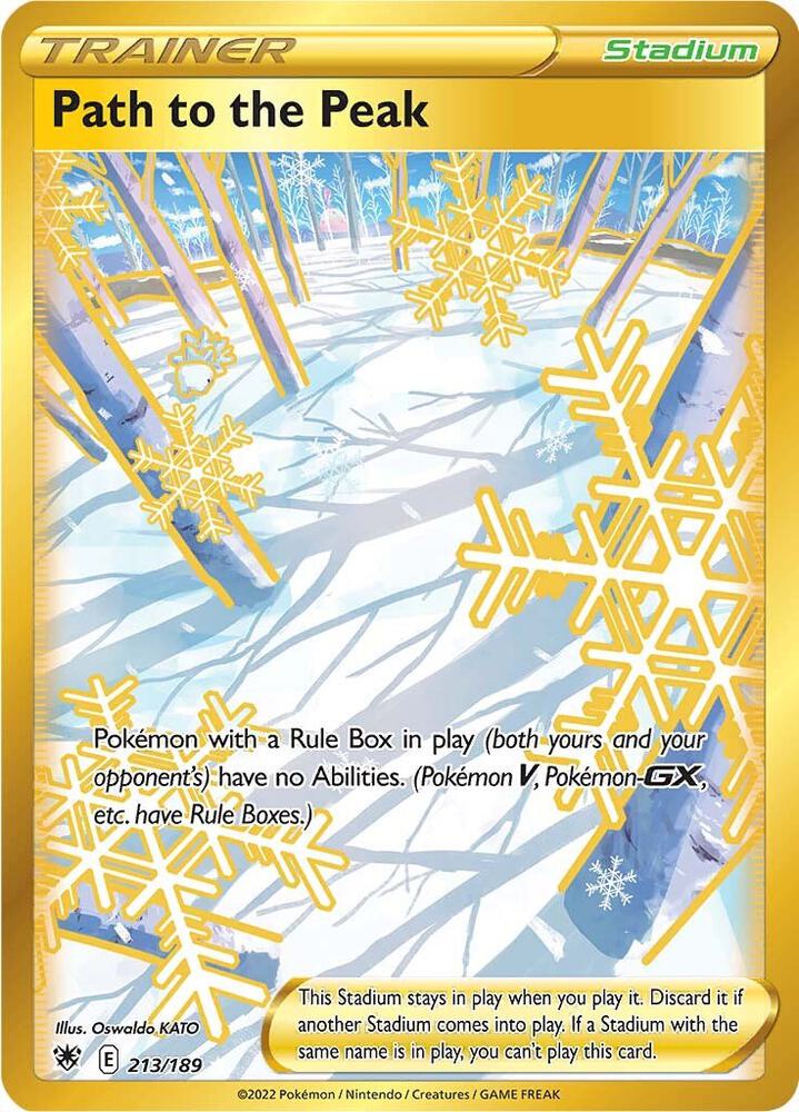 Path to the Peak 213/189 - Monster Mart - Pokémon Cards Australia Pokemon Cards