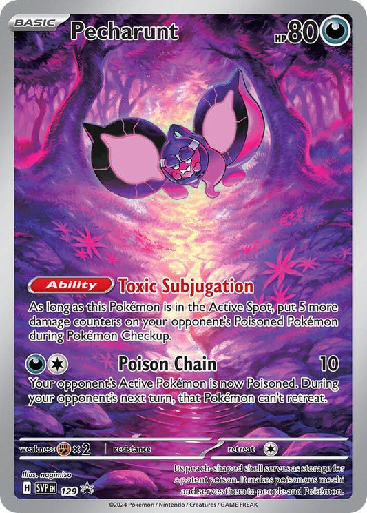Pecharunt 129 - Monster Mart - Pokémon Cards Australia
