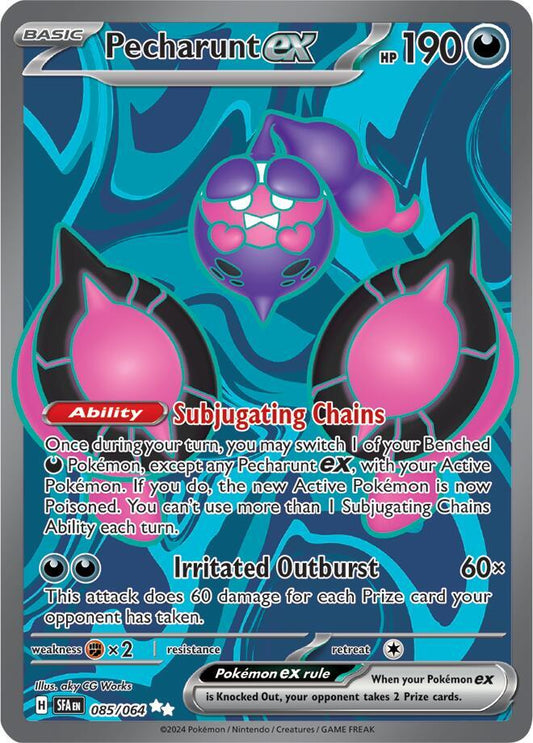 Pecharunt EX 085/064 - Monster Mart - Pokémon Cards Australia