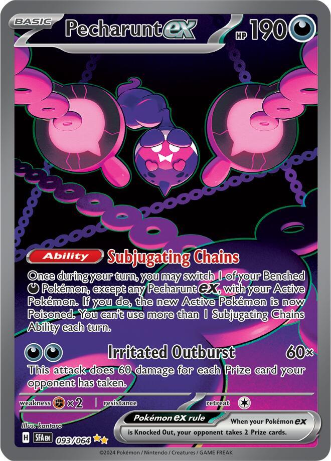 Pecharunt EX 093/064 - Monster Mart - Pokémon Cards Australia