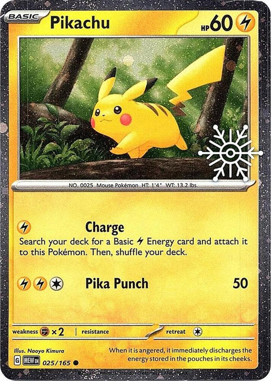Pikachu 025/165 Holiday Calendar Sealed - Monster Mart - Pokémon Cards Australia