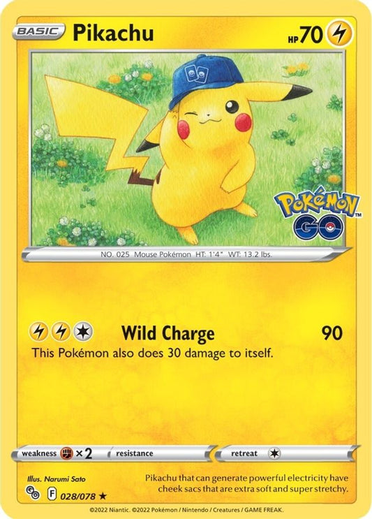 Pikachu Holo 028/078 - Monster Mart - Pokémon Cards Australia