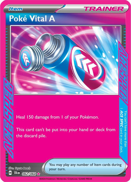 Poke Vital A 062/064 - Monster Mart - Pokémon Cards Australia