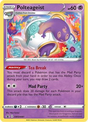 Polteageist SWSH081 - Monster Mart - Pokémon Cards Australia