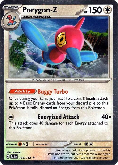 Porygon - Z Cosmos Holo 144/182 - Monster Mart - Pokémon Cards Australia