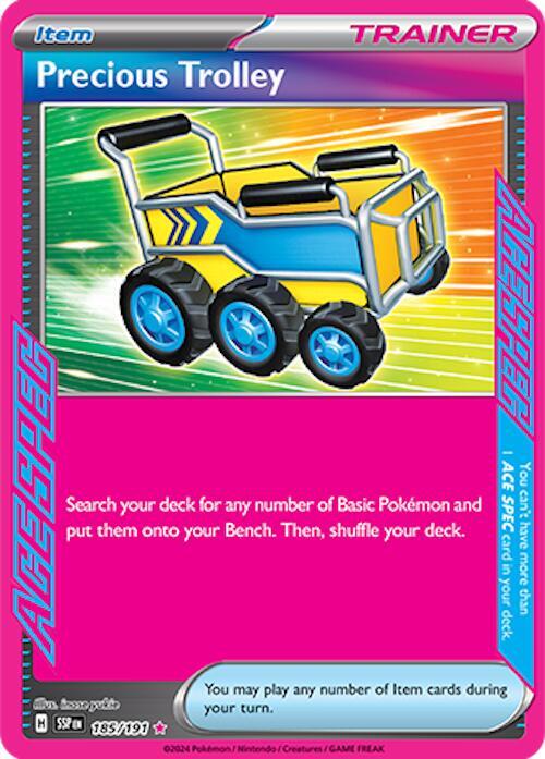 Precious Trolley 185/191 - Monster Mart - Pokémon Cards Australia