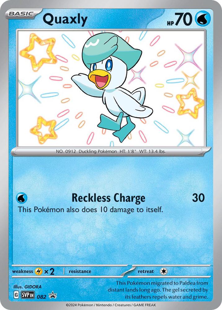 Quaxly 082 - Monster Mart - Pokémon Cards Australia