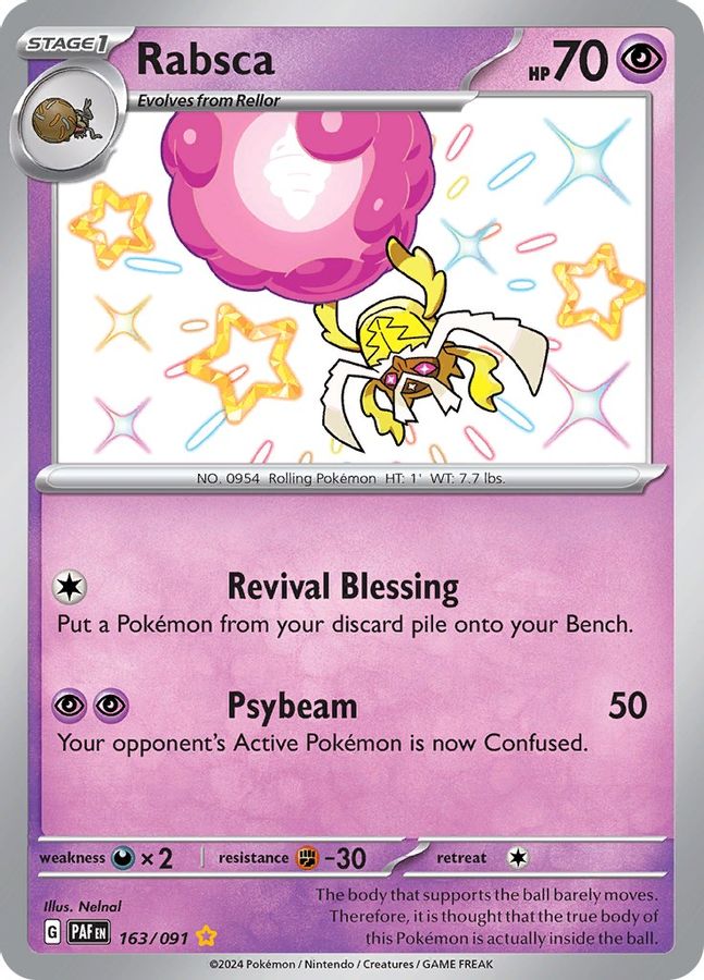 Rabsca 163/091 - Monster Mart - Pokémon Cards Australia