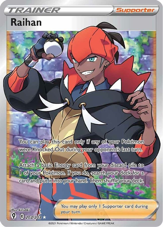 Raihan Trainer 202/203 - Monster Mart - Pokémon Cards Australia