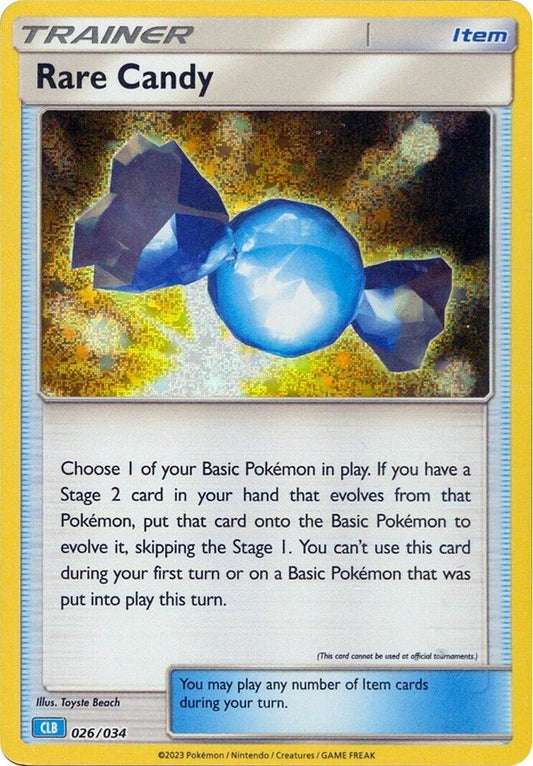 Rare Candy 026/034 (CLB) - Monster Mart - Pokémon Cards Australia