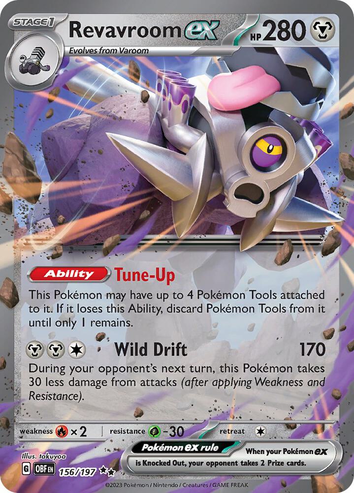 Revavroom EX 156/197 - Monster Mart - Pokémon Cards Australia