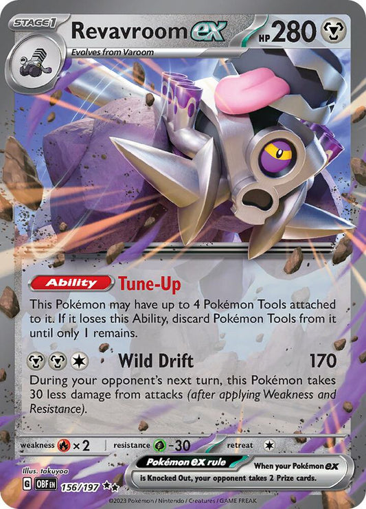 Revavroom EX 156/197 - Monster Mart - Pokémon Cards Australia