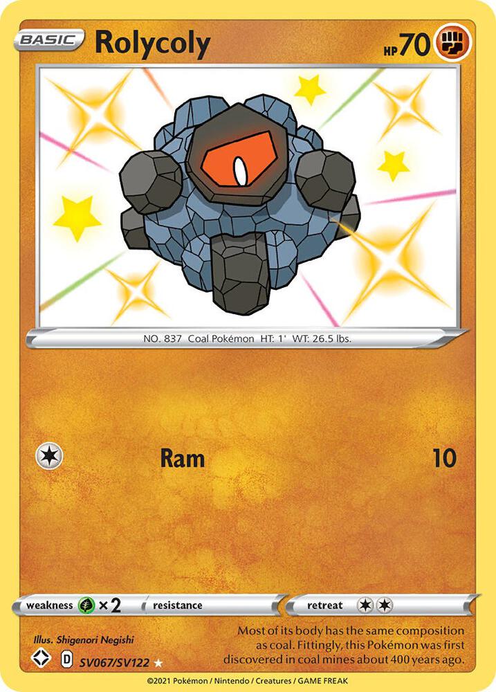 Rolycoly SV067/SV122 - Monster Mart - Pokémon Cards Australia