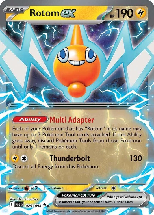 Rotom EX 029/094 - Monster Mart - Pokémon Cards Australia