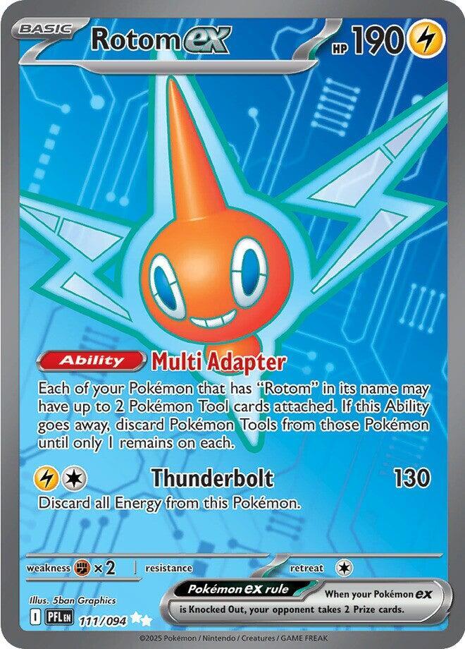Rotom EX 111/094 - Monster Mart - Pokémon Cards Australia