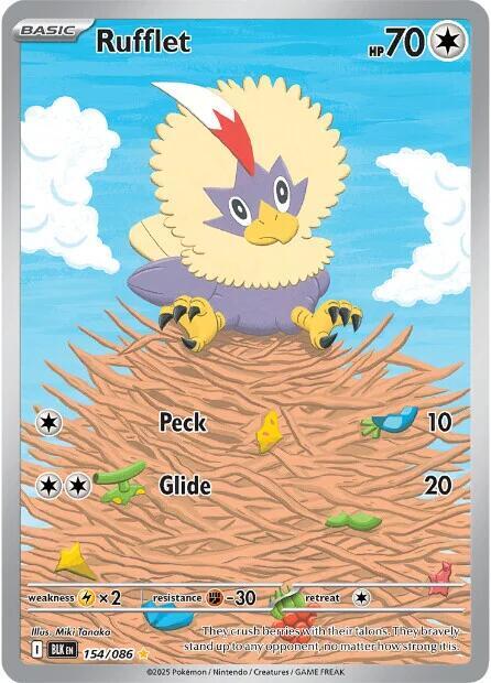 Rufflet 154/086 - Monster Mart - Pokémon Cards Australia
