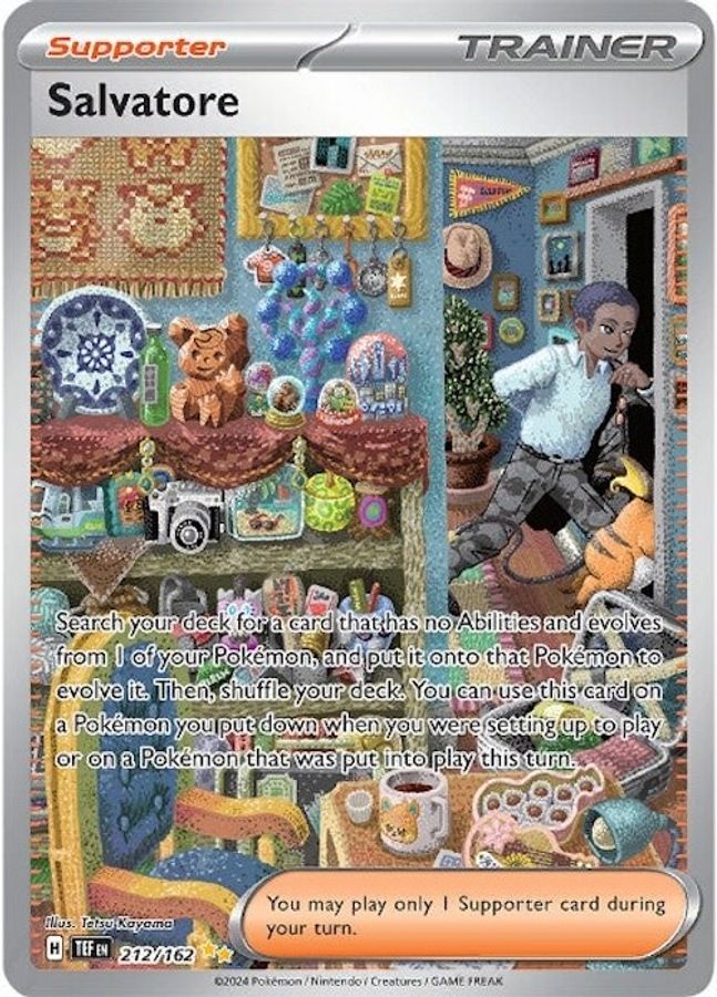 Salvatore 212/162 - Monster Mart - Pokémon Cards Australia