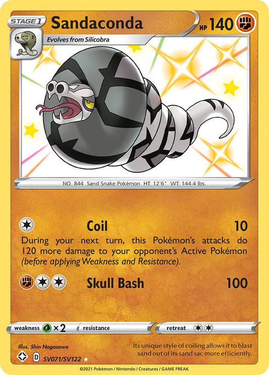 Sandaconda SV071/SV122 - Monster Mart - Pokémon Cards Australia