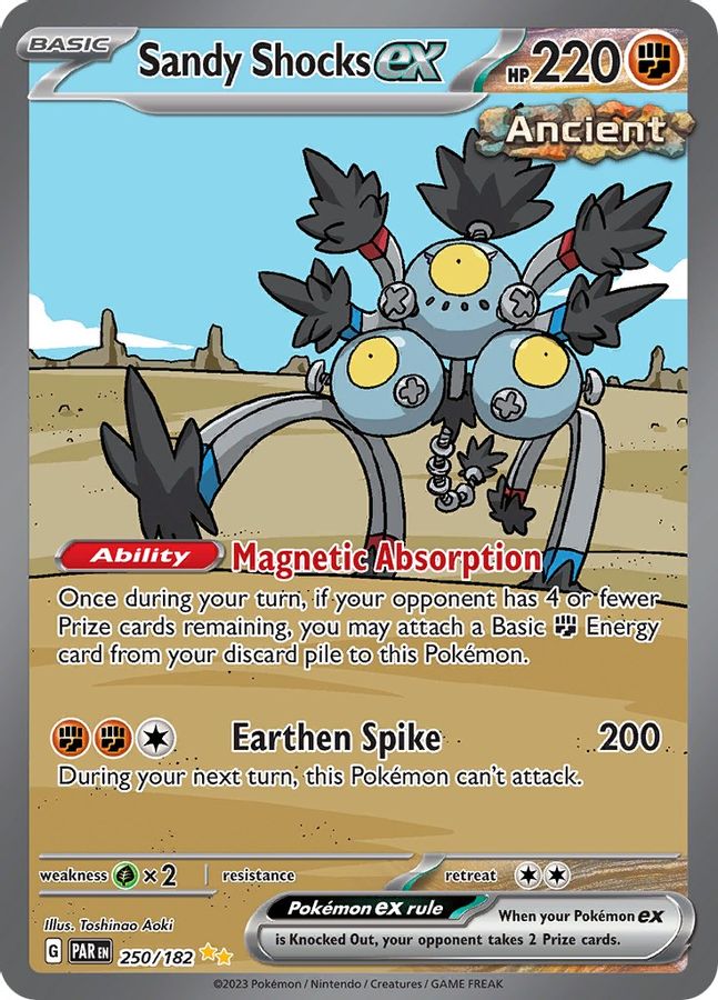 Sandy Shocks EX 250/182 - Monster Mart - Pokémon Cards Australia