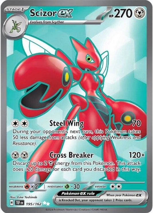 Scizor EX 195/162 - Monster Mart - Pokémon Cards Australia