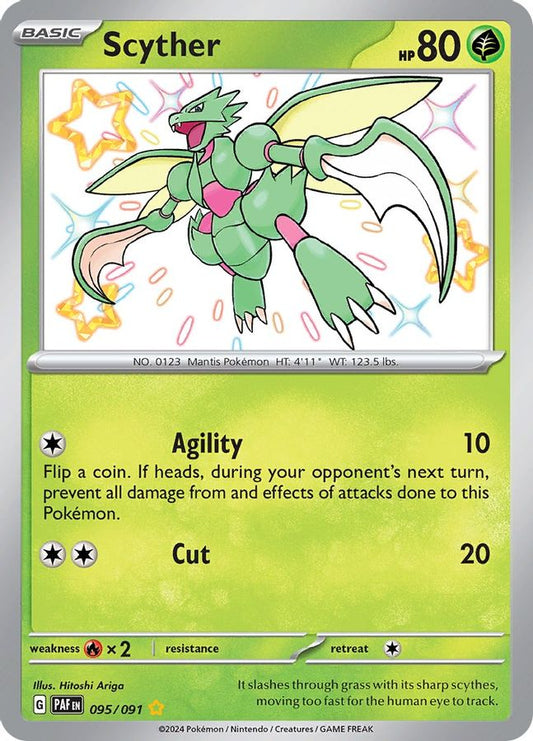 Scyther 095/091 - Monster Mart - Pokémon Cards Australia