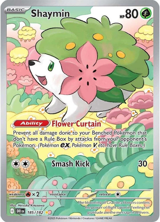 Shaymin 185/182 - Monster Mart - Pokémon Cards Australia