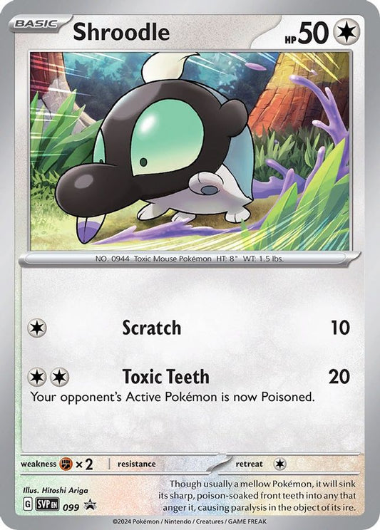 Shroodle Cosmos Holo 099 - Monster Mart - Pokémon Cards Australia