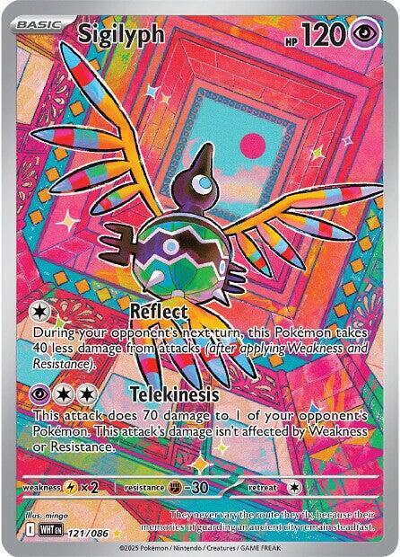 Sigilyph 121/086 - Monster Mart - Pokémon Cards Australia