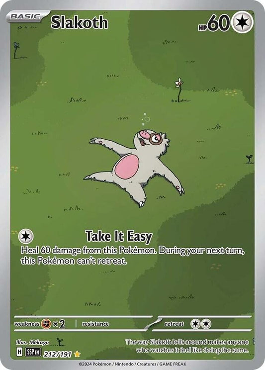 Slakoth 212/191 - Monster Mart - Pokémon Cards Australia