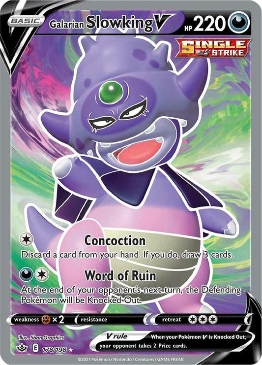 Slowking V 178/198 - Monster Mart - Pokémon Cards Australia