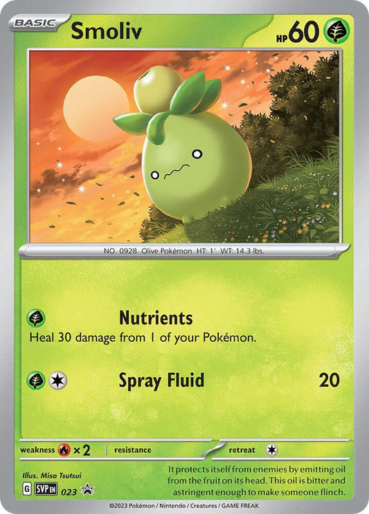 Smoliv 023 - Monster Mart - Pokémon Cards Australia