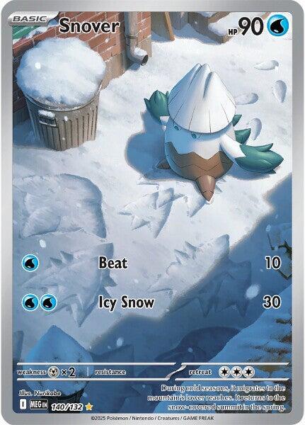 Snover 140/132 - Monster Mart - Pokémon Cards Australia
