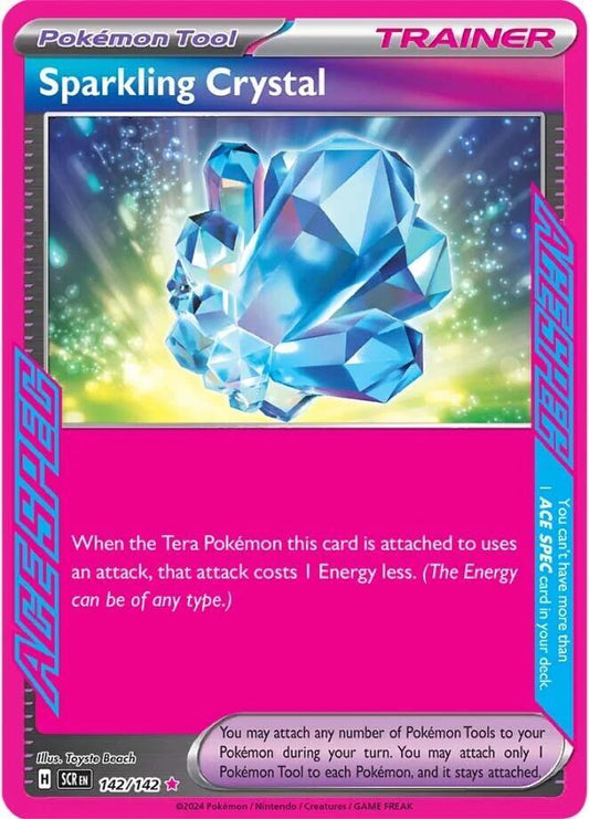 Sparkling Crystal 142/142 - Monster Mart - Pokémon Cards Australia