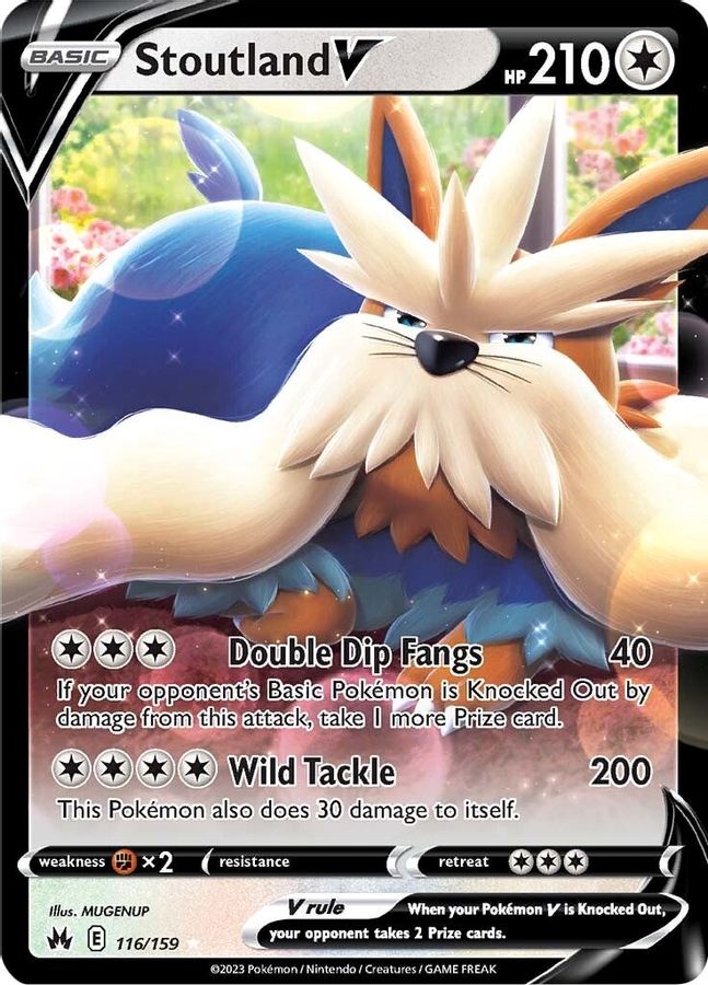 Stoutland V 116/159 - Monster Mart - Pokémon Cards Australia