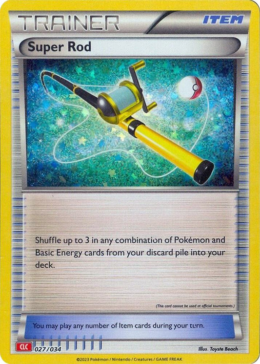 Super Rod 028/034 (CLC) - Monster Mart - Pokémon Cards Australia