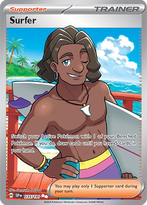 Surfer 235/191 - Monster Mart - Pokémon Cards Australia