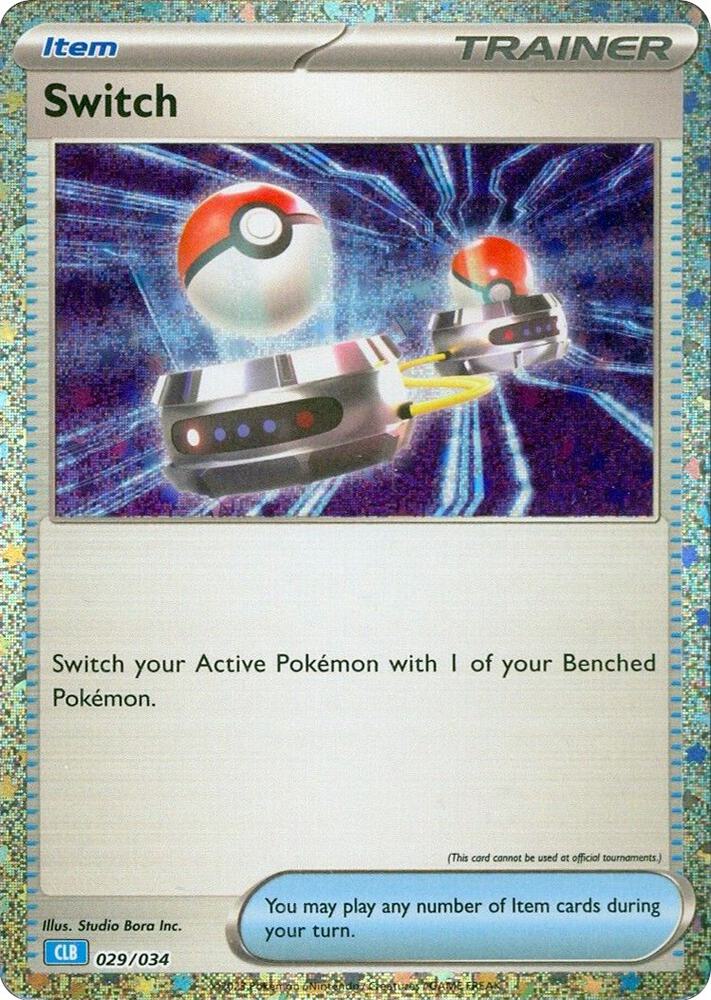 Switch 029/034 (CLB) - Monster Mart - Pokémon Cards Australia