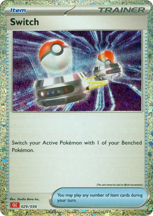 Switch 029/034 (CLC) - Monster Mart - Pokémon Cards Australia