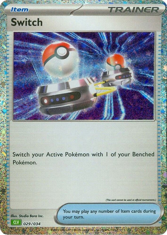 Switch 029/034 (CLV) - Monster Mart - Pokémon Cards Australia
