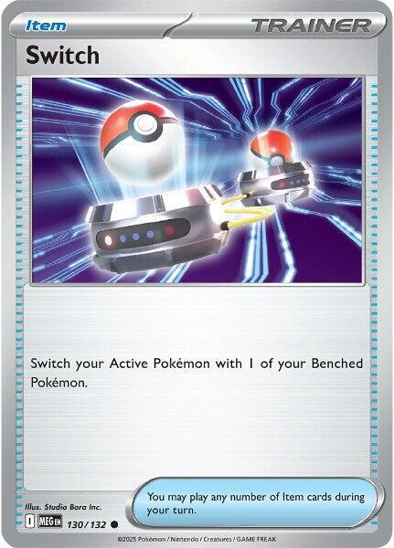 Switch Reverse Holo 130/132 - Monster Mart - Pokémon Cards Australia