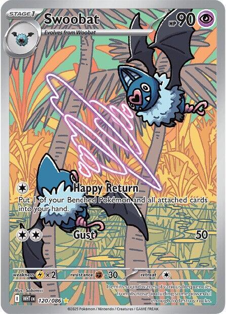 Swoobat 120/086 - Monster Mart - Pokémon Cards Australia